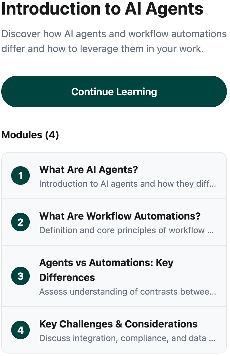 Learnwell App Screenshot